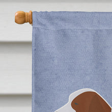 Load image into Gallery viewer, Welsh Springer Spaniel Welcome Flag Canvas House Size BB5504CHF