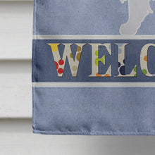 Load image into Gallery viewer, Welsh Springer Spaniel Welcome Flag Canvas House Size BB5504CHF