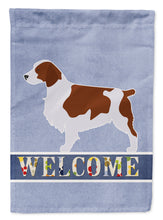Load image into Gallery viewer, Welsh Springer Spaniel Welcome Garden Flag - Outdoor Decorative Yard Flag BB5504GF