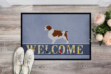 Load image into Gallery viewer, Welsh Springer Spaniel Welcome Doormat - 24x36 Decorative Floor Mat – Indoor/Outdoor Rug with Artistic Flair BB5504JMAT