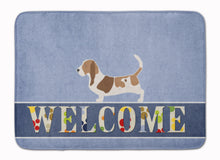 Load image into Gallery viewer, Basset Hound Welcome Machine Washable Memory Foam Mat BB5506RUG