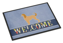 Load image into Gallery viewer, Afghan Hound Welcome Doormat - 18x27 Decorative Floor Mat – Indoor/Outdoor Rug with Artistic Flair BB5510MAT