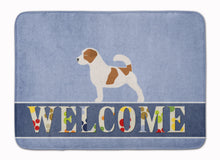Load image into Gallery viewer, Jack Russell Terrier Welcome Machine Washable Memory Foam Mat BB5511RUG