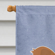 Load image into Gallery viewer, Norfolk Terrier Welcome Flag Canvas House Size BB5513CHF