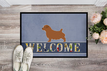 Load image into Gallery viewer, Norfolk Terrier Welcome Doormat - 18x27 Decorative Floor Mat – Indoor/Outdoor Rug with Artistic Flair BB5513MAT