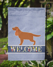 Load image into Gallery viewer, English Cocker Spaniel Welcome Garden Flag - Outdoor Decorative Yard Flag BB5516GF