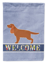 Load image into Gallery viewer, English Cocker Spaniel Welcome Garden Flag - Outdoor Decorative Yard Flag BB5516GF
