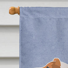 Load image into Gallery viewer, Collie Welcome Flag Canvas House Size BB5520CHF