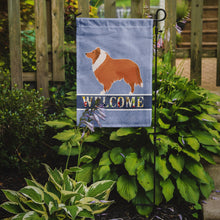 Load image into Gallery viewer, Collie Welcome Garden Flag - Outdoor Decorative Yard Flag BB5520GF