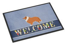 Load image into Gallery viewer, Collie Welcome Doormat - 18x27 Decorative Floor Mat – Indoor/Outdoor Rug with Artistic Flair BB5520MAT