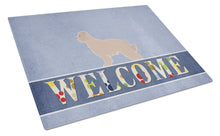 Load image into Gallery viewer, Pyrenean Shepherd Welcome Glass Cutting Boards – Durable, Decorative Kitchen Art Large BB5522LCB