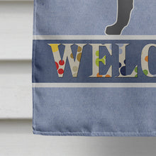 Load image into Gallery viewer, Croatian Sheepdog Welcome Flag Canvas House Size BB5525CHF