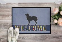 Load image into Gallery viewer, Croatian Sheepdog Welcome Doormat - 24x36 Decorative Floor Mat – Indoor/Outdoor Rug with Artistic Flair BB5525JMAT