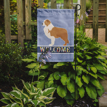 Load image into Gallery viewer, Red Border Collie Welcome Garden Flag - Outdoor Decorative Yard Flag BB5526GF