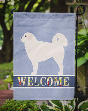 Load image into Gallery viewer, Polish Tatra Sheepdog Welcome Garden Flag - Outdoor Decorative Yard Flag BB5531GF
