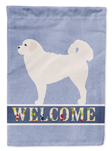 Load image into Gallery viewer, Polish Tatra Sheepdog Welcome Garden Flag - Outdoor Decorative Yard Flag BB5531GF