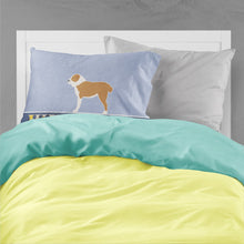 Load image into Gallery viewer, Central Asian Shepherd Dog Welcome Fabric Standard Pillowcase – Artistic Decorative Front, White Back BB5532PILLOWCASE