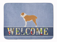 Load image into Gallery viewer, Central Asian Shepherd Dog Welcome Machine Washable Memory Foam Mat BB5532RUG