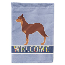Load image into Gallery viewer, Australian Kelpie Dog Welcome Flag Canvas House Size BB5533CHF