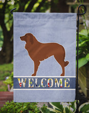 Load image into Gallery viewer, Portuguese Sheepdog Dog Welcome Garden Flag - Outdoor Decorative Yard Flag BB5535GF