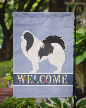 Load image into Gallery viewer, Japanese Chin Welcome Garden Flag - Outdoor Decorative Yard Flag BB5541GF