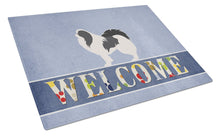 Load image into Gallery viewer, Japanese Chin Welcome Glass Cutting Boards – Durable, Decorative Kitchen Art Large BB5541LCB