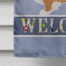 Load image into Gallery viewer, Pekingese Welcome Flag Canvas House Size BB5542CHF