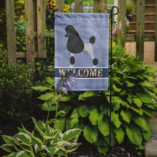 Load image into Gallery viewer, Poodle Welcome Garden Flag - Outdoor Decorative Yard Flag BB5543GF