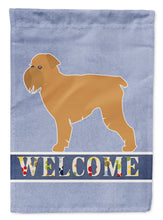 Load image into Gallery viewer, Brussels Griffon Welcome Garden Flag - Outdoor Decorative Yard Flag BB5544GF