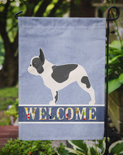 Load image into Gallery viewer, French Bulldog Welcome Garden Flag - Outdoor Decorative Yard Flag BB5545GF