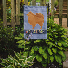 Load image into Gallery viewer, Pomeranian Welcome Garden Flag - Outdoor Decorative Yard Flag BB5546GF