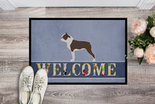 Load image into Gallery viewer, Boston Terrier Welcome Doormat - 24x36 Decorative Floor Mat – Indoor/Outdoor Rug with Artistic Flair BB5548JMAT