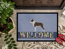 Load image into Gallery viewer, Boston Terrier Welcome Doormat - 18x27 Decorative Floor Mat – Indoor/Outdoor Rug with Artistic Flair BB5548MAT