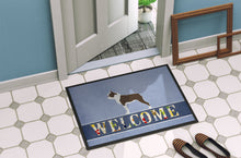 Load image into Gallery viewer, Boston Terrier Welcome Doormat - 18x27 Decorative Floor Mat – Indoor/Outdoor Rug with Artistic Flair BB5548MAT
