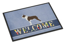 Load image into Gallery viewer, Boston Terrier Welcome Doormat - 18x27 Decorative Floor Mat – Indoor/Outdoor Rug with Artistic Flair BB5548MAT