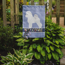 Load image into Gallery viewer, Bichon Frise Welcome Garden Flag - Outdoor Decorative Yard Flag BB5549GF