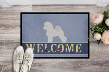 Load image into Gallery viewer, Bichon Frise Welcome Doormat - 18x27 Decorative Floor Mat – Indoor/Outdoor Rug with Artistic Flair BB5549MAT