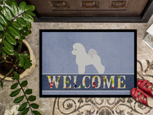 Load image into Gallery viewer, Bichon Frise Welcome Doormat - 18x27 Decorative Floor Mat – Indoor/Outdoor Rug with Artistic Flair BB5549MAT