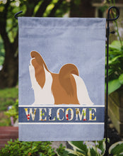Load image into Gallery viewer, Shih Tzu Welcome Garden Flag - Outdoor Decorative Yard Flag BB5550GF