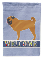 Load image into Gallery viewer, Pug Welcome Garden Flag - Outdoor Decorative Yard Flag BB5551GF