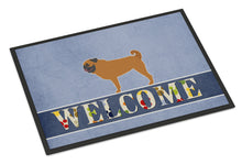 Load image into Gallery viewer, Pug Welcome Doormat - 18x27 Decorative Floor Mat – Indoor/Outdoor Rug with Artistic Flair BB5551MAT