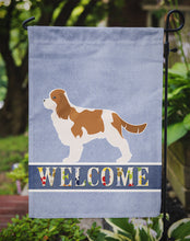 Load image into Gallery viewer, Cavalier King Charles Spaniel Welcome Garden Flag - Outdoor Decorative Yard Flag BB5553GF