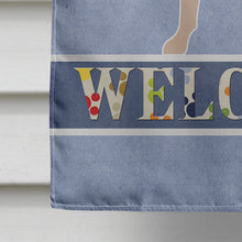 Load image into Gallery viewer, Chihuahua Welcome Flag Canvas House Size BB5554CHF