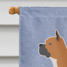 Load image into Gallery viewer, Boxer Welcome Flag Canvas House Size BB5557CHF