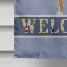 Load image into Gallery viewer, Boxer Welcome Flag Canvas House Size BB5557CHF