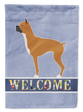 Load image into Gallery viewer, Boxer Welcome Garden Flag - Outdoor Decorative Yard Flag BB5557GF