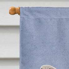 Load image into Gallery viewer, English Mastiff Welcome Flag Canvas House Size BB5560CHF