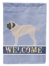 Load image into Gallery viewer, English Mastiff Welcome Flag Canvas House Size BB5560CHF