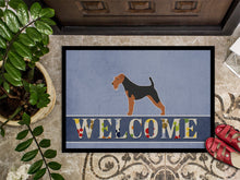 Load image into Gallery viewer, Airedale Terrier Welcome Doormat - 18x27 Decorative Floor Mat – Indoor/Outdoor Rug with Artistic Flair BB5561MAT