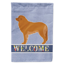 Load image into Gallery viewer, Leonberger Welcome Flag Canvas House Size BB5562CHF